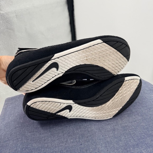 Nike Speedsweep VII Wrestling Shoes Mens 9.5 Black White 366683-001 High Top - Picture 7 of 9